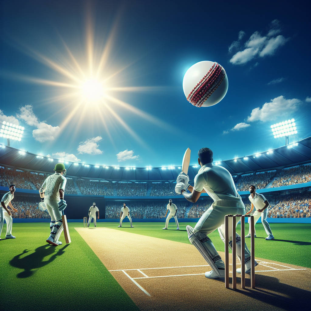 Sport live cricket match